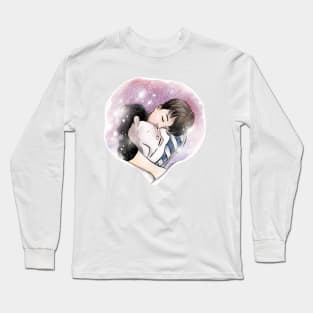 Sleeping Jimin BTS Long Sleeve T-Shirt